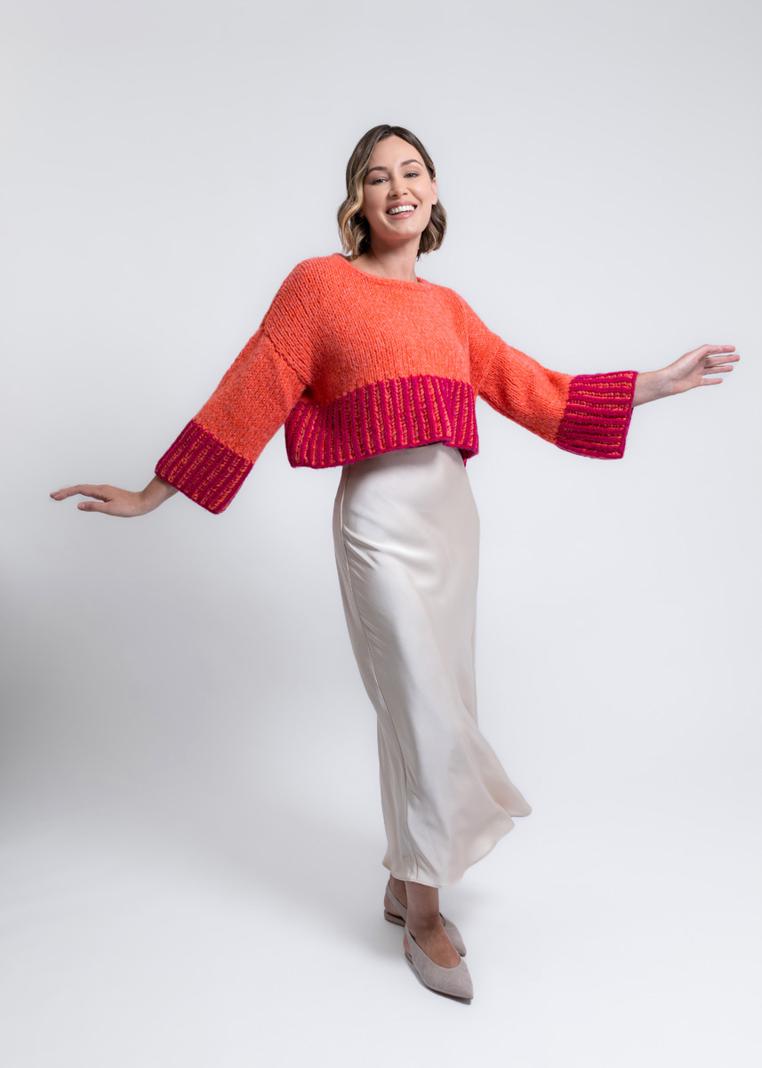 Lana Grossa COLOR Edition No. 1 - Duitse uitgave + engelse beschrijvingen