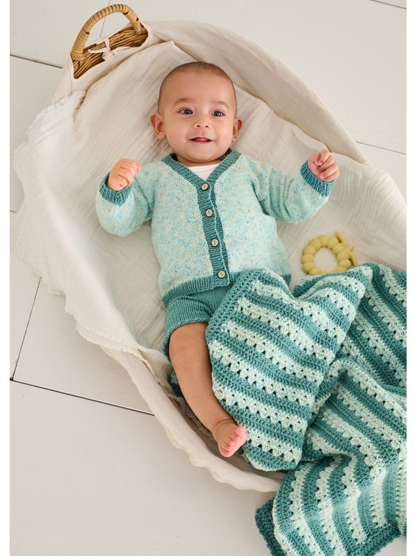 Lana Grossa VEST Cool Wool Baby & Cool Wool Baby Print Punto