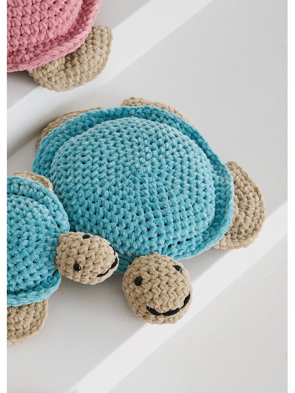 Lana Grossa MIDDELGROTE SCHILDPAD IN MINTTURKOOIS The Look