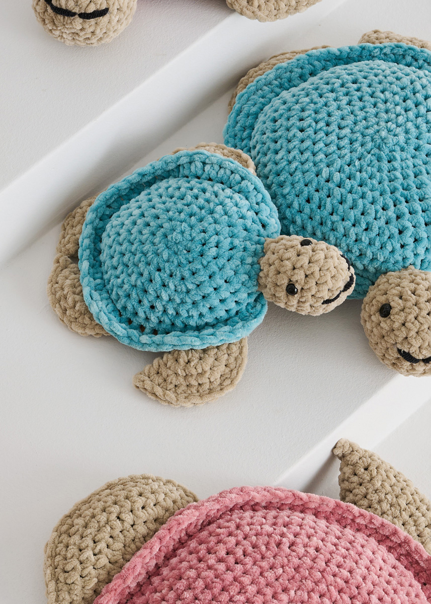 KLEINE SCHILDPAD IN MINTTURKOOIS The Look van Lana Grossa