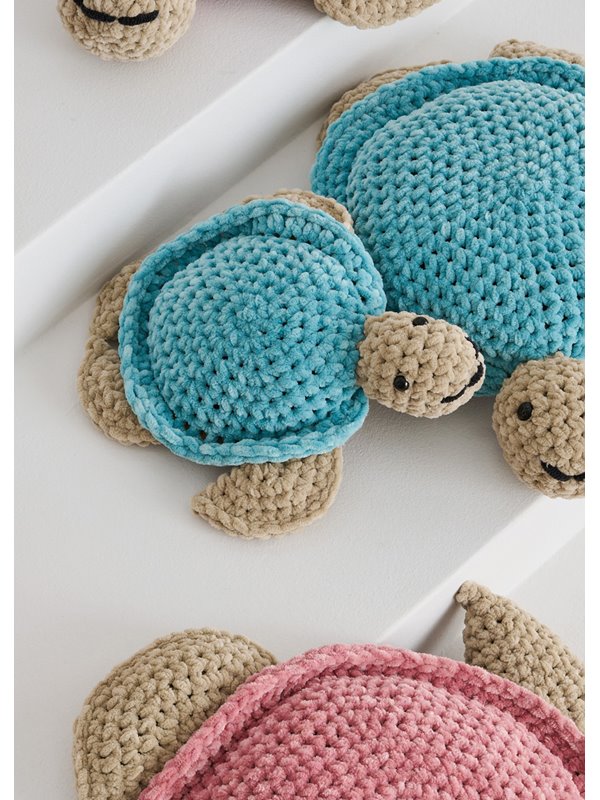 Lana Grossa KLEINE SCHILDPAD IN MINTTURKOOIS The Look