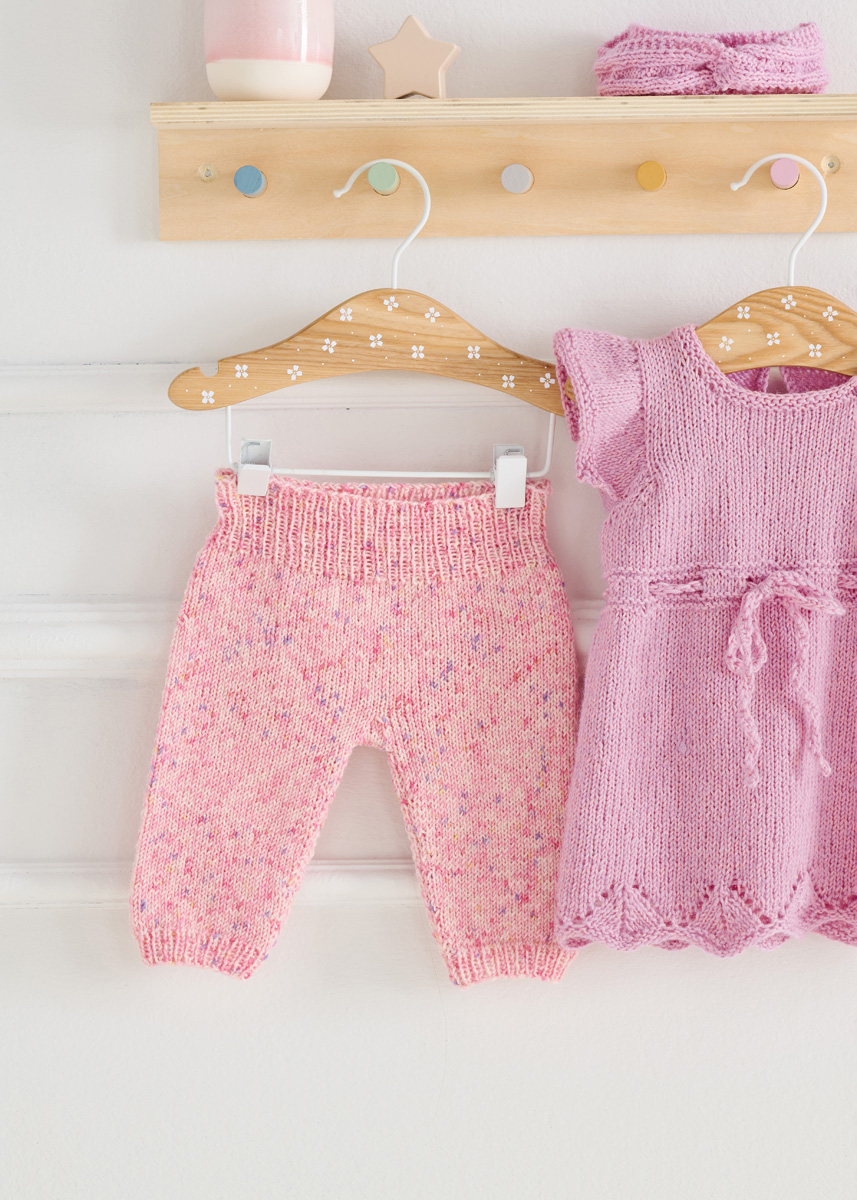 BROEK Cool Wool Baby Print Punto van Lana Grossa