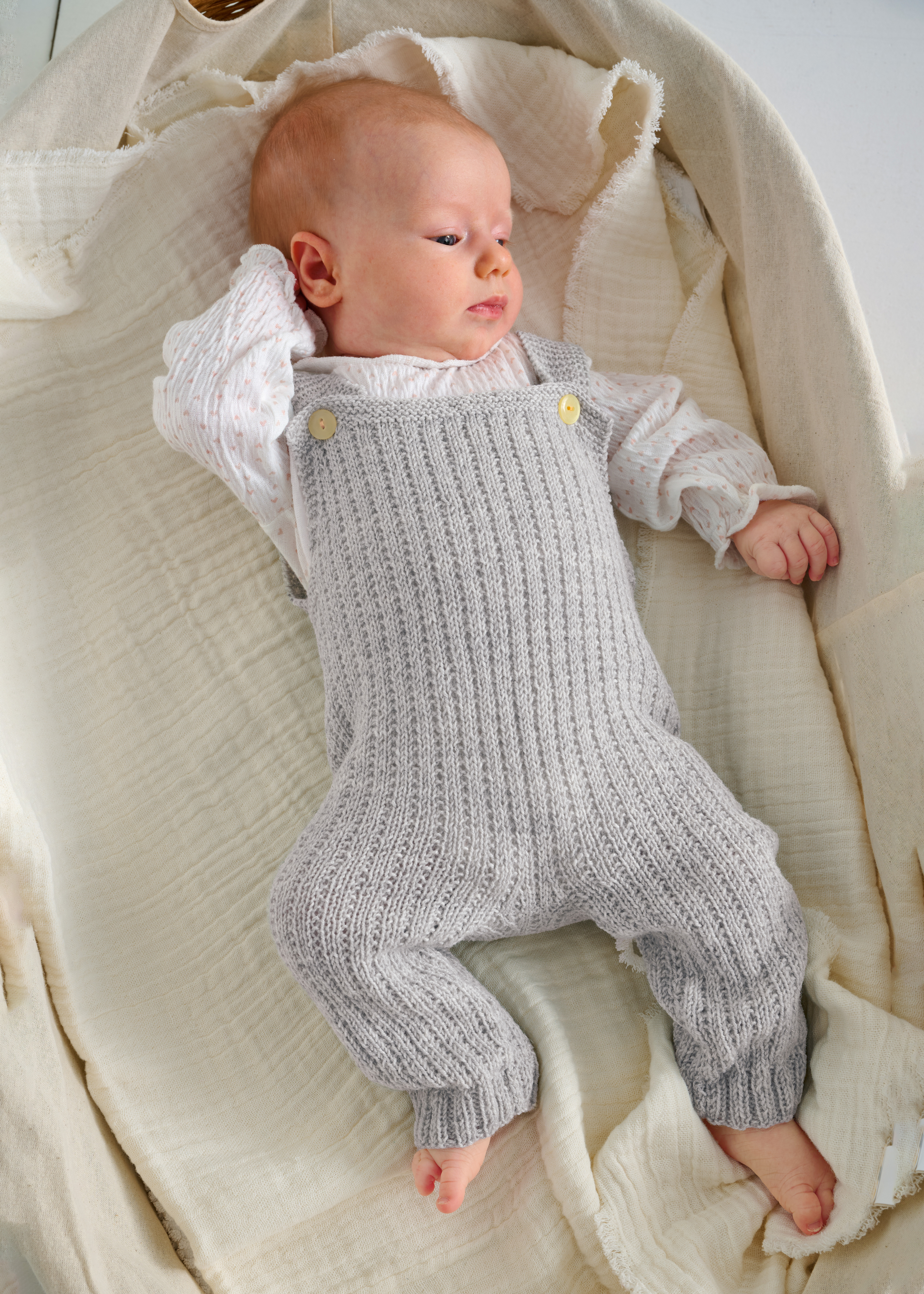 BROEK MET BOVENSTUKJE Cool Wool Baby van Lana Grossa