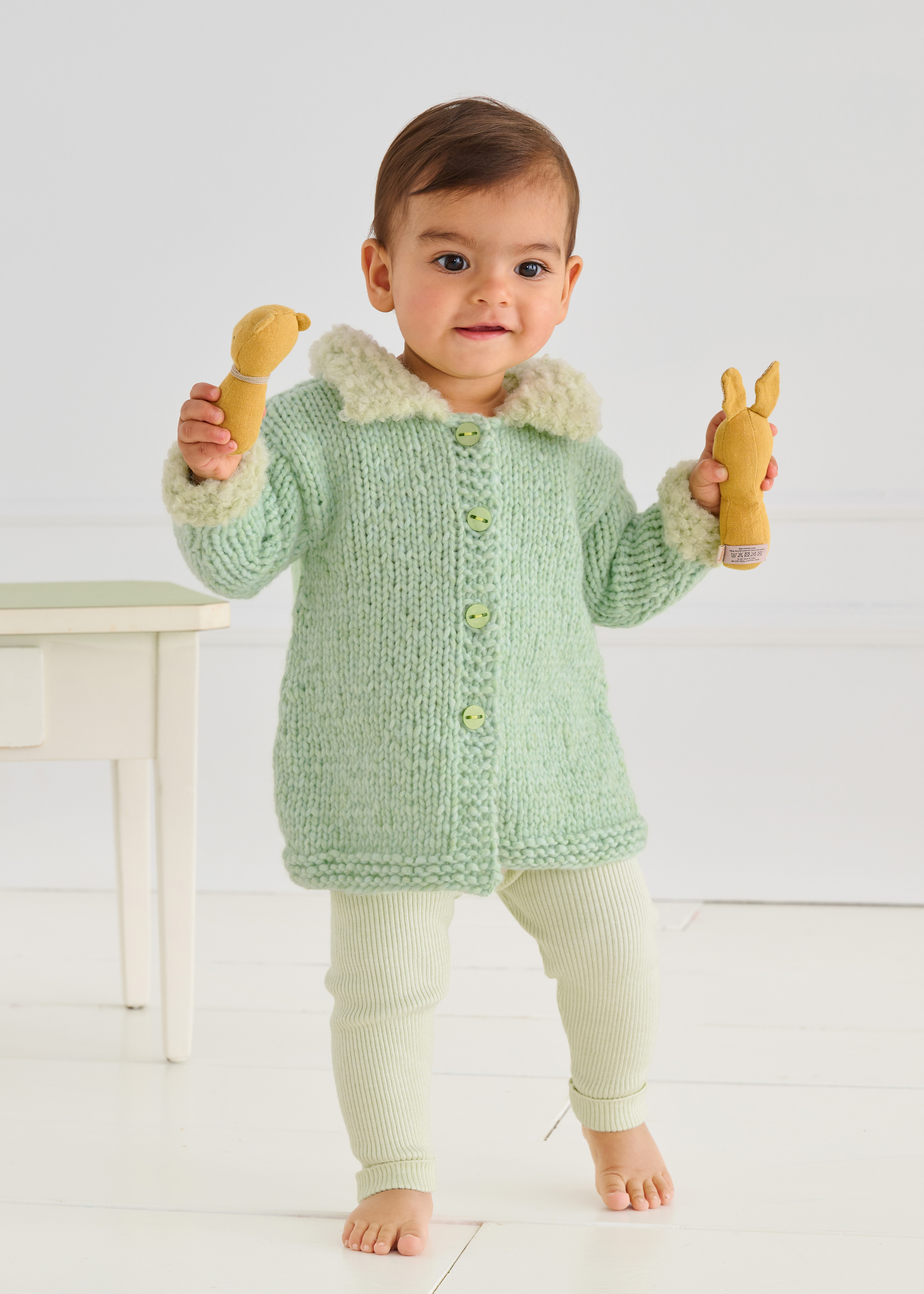 MANTEL Winter Softness & Orsetto van Lana Grossa