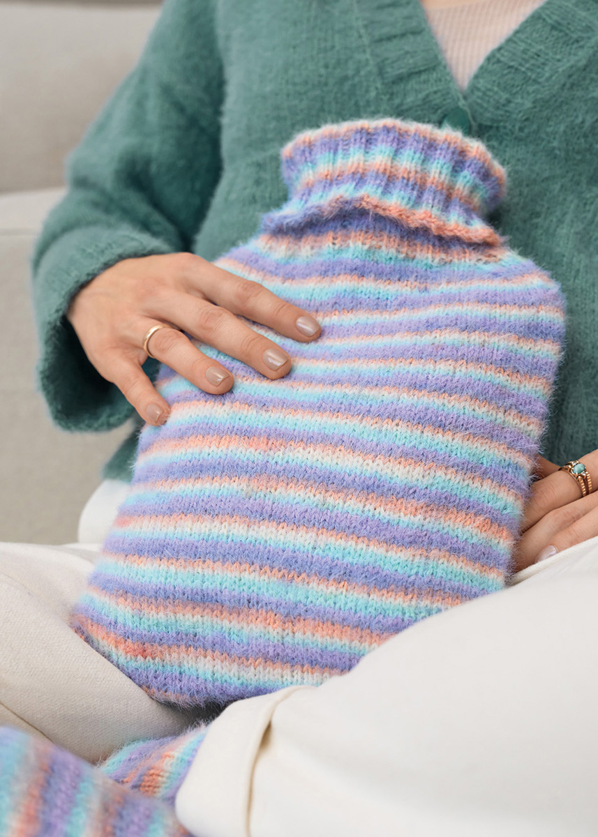 HOES VOOR KRUIK Cosy Socks Multi Stripes van Lana Grossa