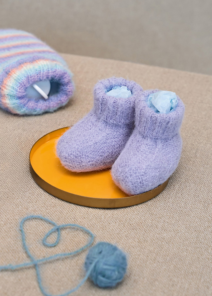 BABYSCHOENTJES Cosy Socks van Lana Grossa