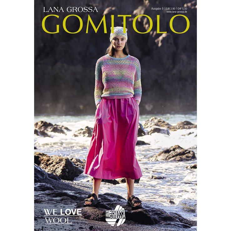 GOMITOLO No. 9 - Tijdschrift (DE) + Breibeschrijvingen (NL) van Lana Grossa