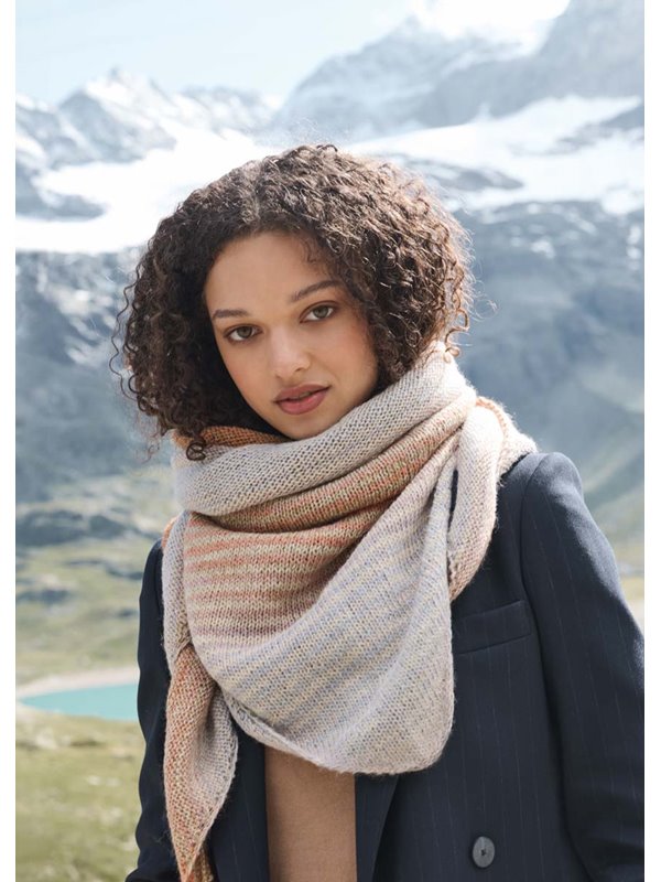 Lana Grossa DRIEHOEKIGE DOEK Gomitolo Gala