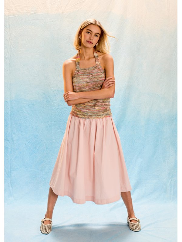 Lana Grossa TOPJE MET NECKHOLDER Cotonella