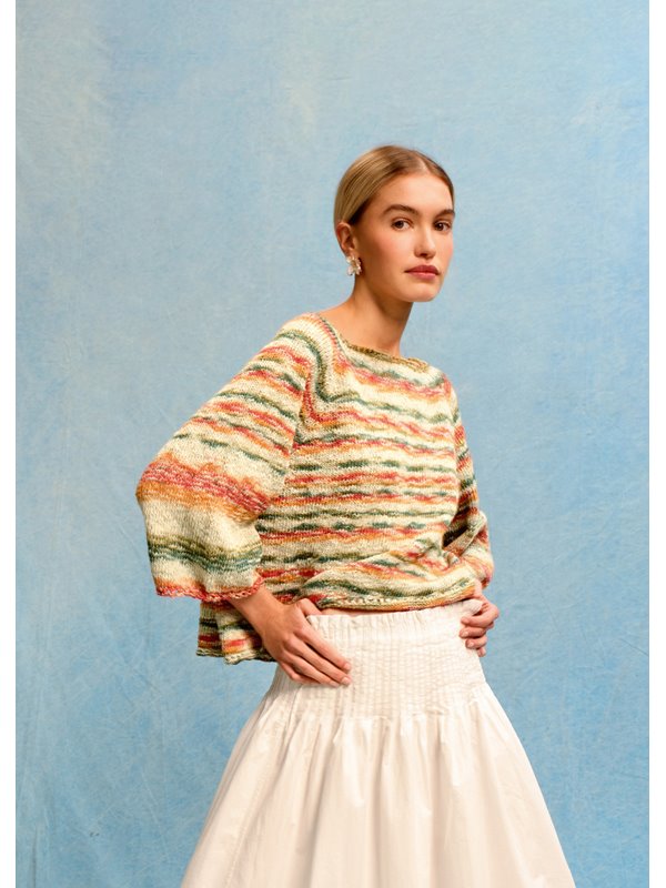 Lana Grossa RAGLANTRUI IN TOP-DOWN Gomitolo California