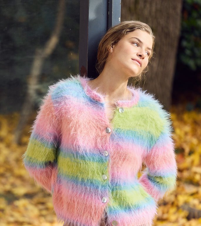 Lana Grossa VEST Basta Mista