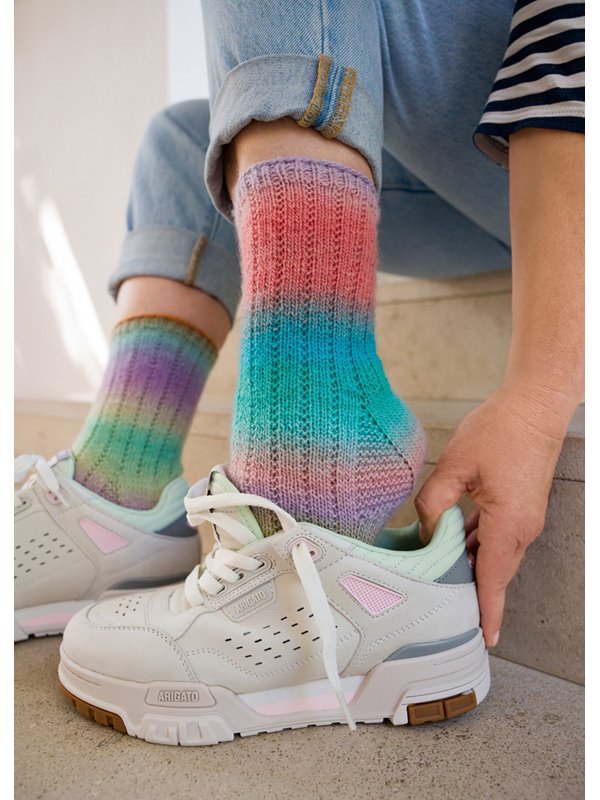 Lana Grossa SOKKEN Meilenweit 100g Color Mix Multi