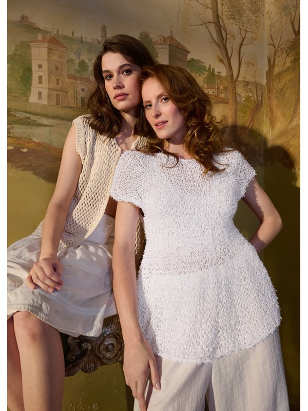 Lana Grossa GETAILLEERD TOPJE Frizzante & Glamour