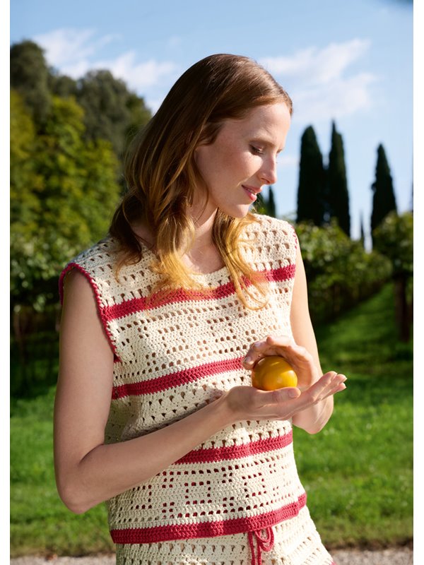 Lana Grossa GEHAAKT TOPJE Promessa