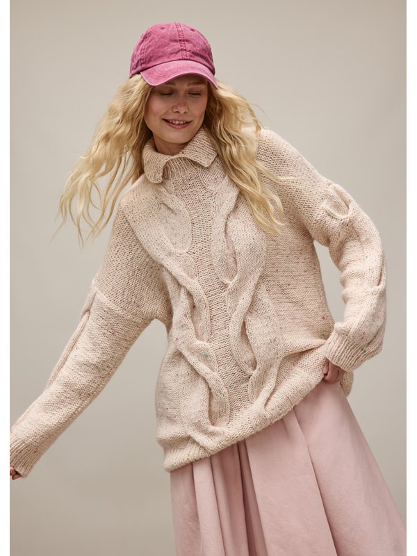 Lana Grossa LANGE SWEATER Ecopuno & Natural Superkid Tweed