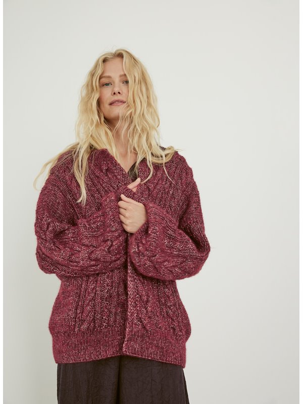 Lana Grossa VEST Natural Alpaca Pelo