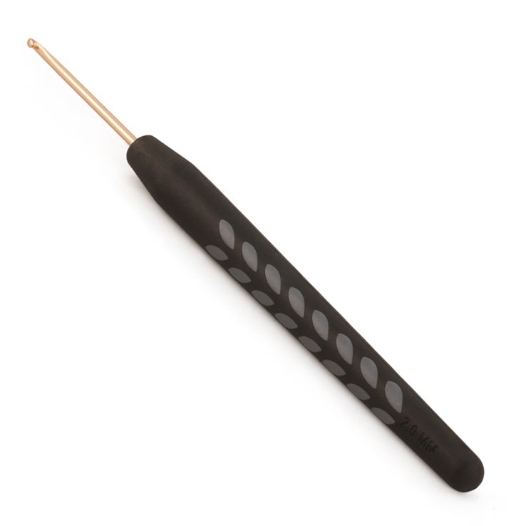 Lana Grossa Haaknaald GOMMA (met softgrip) dikte 2,0