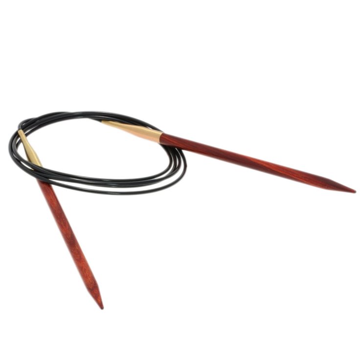 Lana Grossa Rondbreinaalden Designer Hout Signal dikte 5,0/120cm