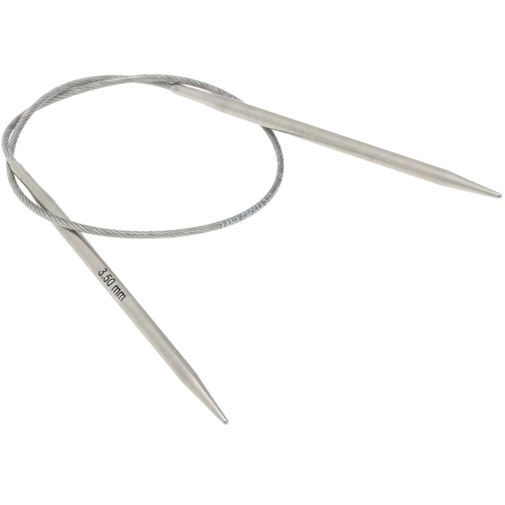 Lana Grossa Rondbreinaalden roestvrij staal dikte 3,5/40cm