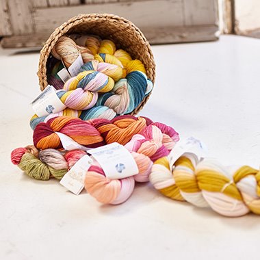 Hand-dyed <br> garens