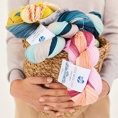 Hand-dyed <br> garens