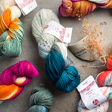 Hand-dyed <br> garens